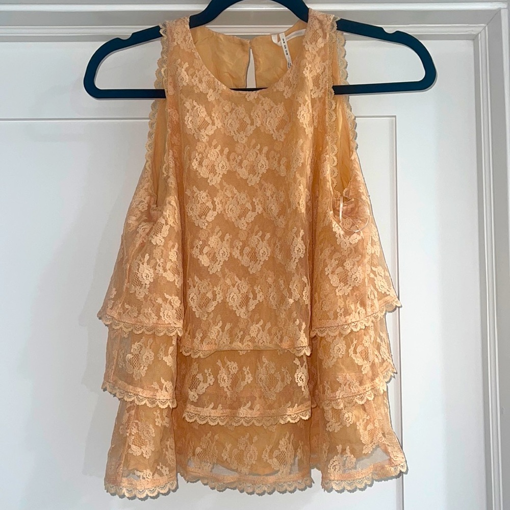 NWT Anthropologie Lace Top